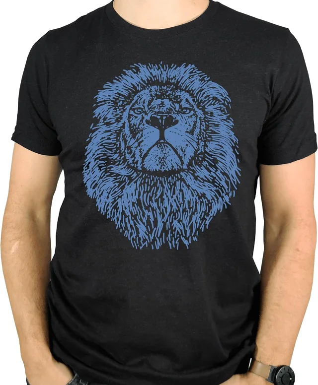 Hand-Drawn Lion T-Shirt — view 1
